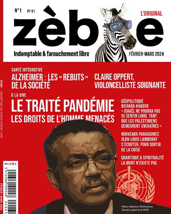 zebre magazine bt61 - No1 cover